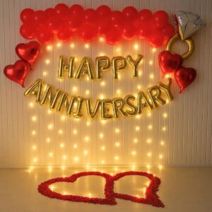 Romantic Anniversary Surprise Decor