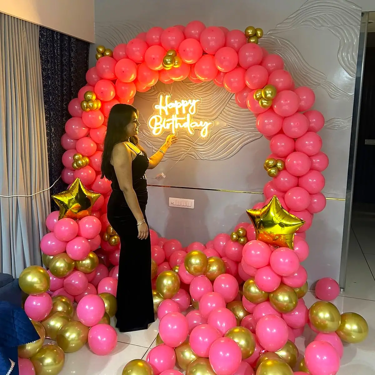 Simple Ring Decor for Birthday