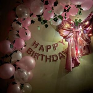 Blush & Glow Birthday Theme