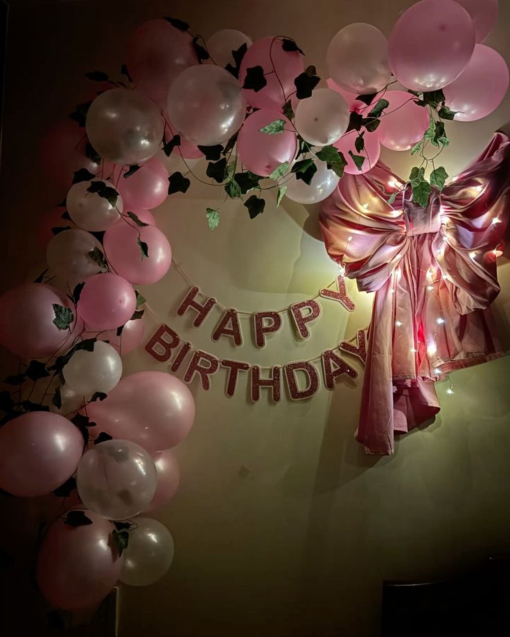 Blush & Glow Birthday Theme