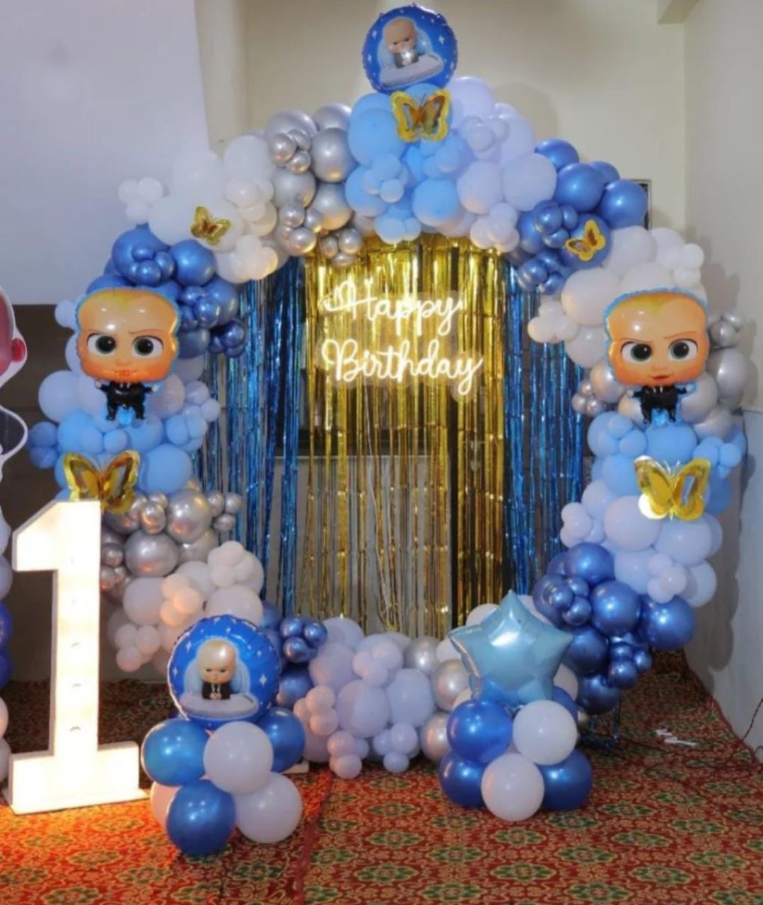 👶Boss Baby Theme Bdy decor