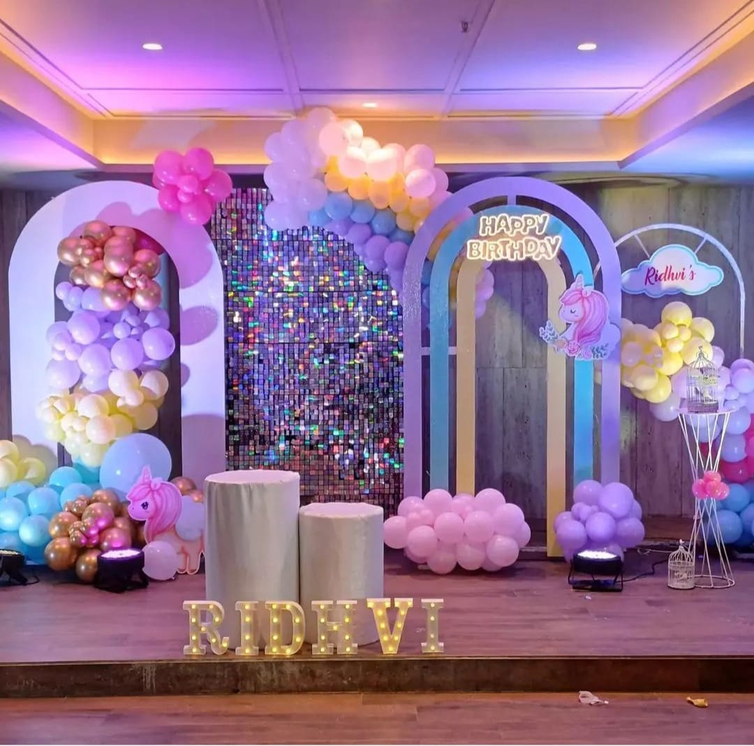 Premium Pastel Birthday Decor