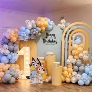 🌈 Bluey Theme Birthday Decor